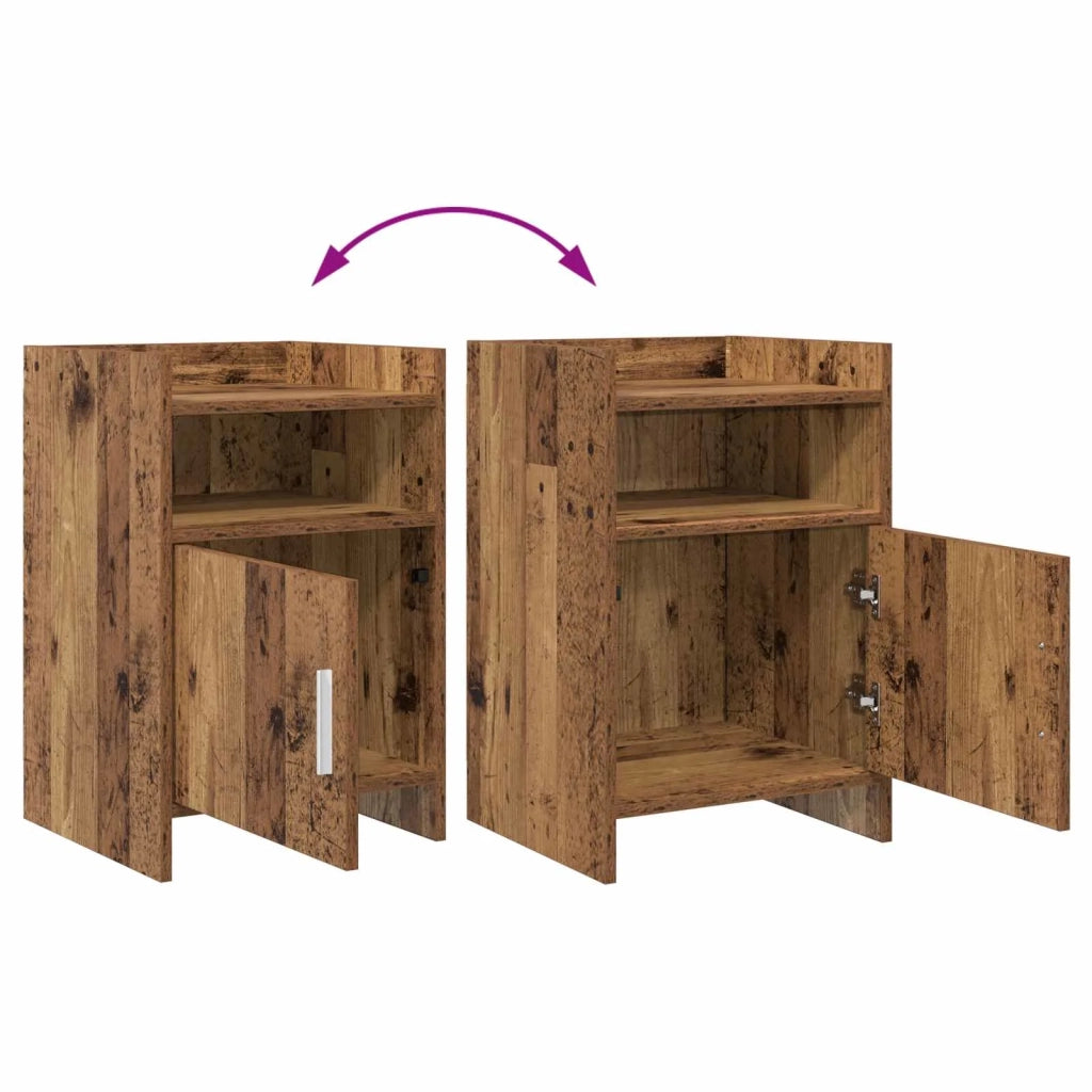Comodini Legno antico 40 x 36 x 60 cm Legno ingegnerizzato 8011047