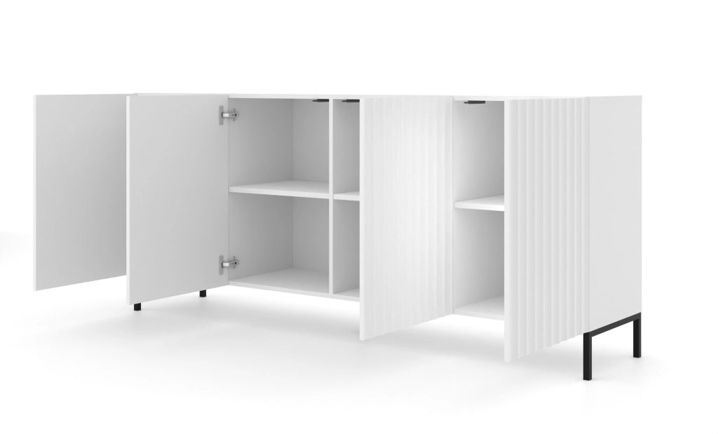 MOBILE WAVE 200 4D BIANCO OPACO GAMBE NERE