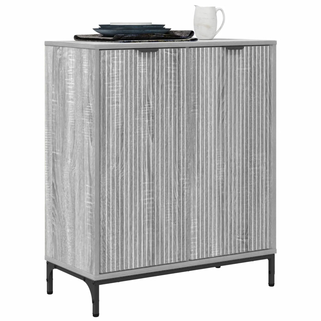 Credenza Grigio Sonoma 69,5 x 33 x 82 cm Legno multistrato 883430