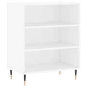 Credenza | Madia | Buffet da pranzo | Armadio da pranzo Bianca 57x35x70 cm in Legno Multistrato