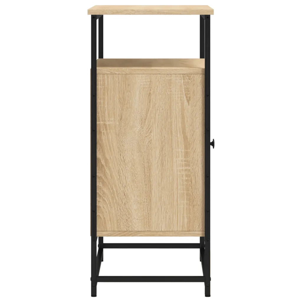 Credenza Rovere Sonoma 69x35x80 cm in Legno Multistrato