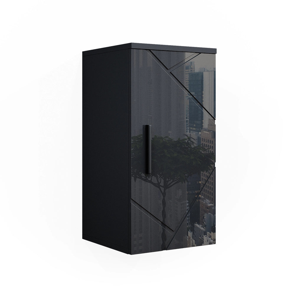 Mobile bagno Irma Antracite lucido 30 x 59 cm Vicco