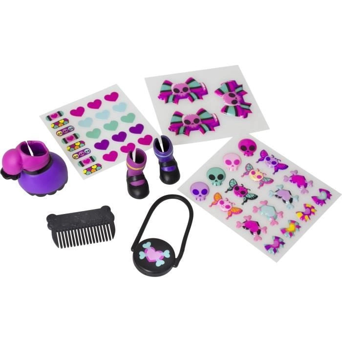 Bambola - LANSAY - 55103 - Decora Girlz - Mini bambole alla moda da personalizzare - Luna