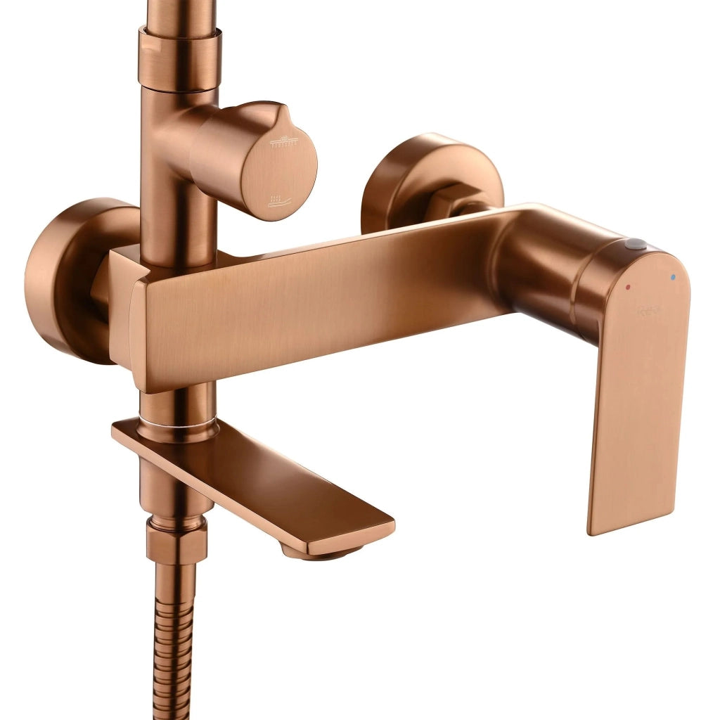 Set Doccia Rea Storm Copper Brush