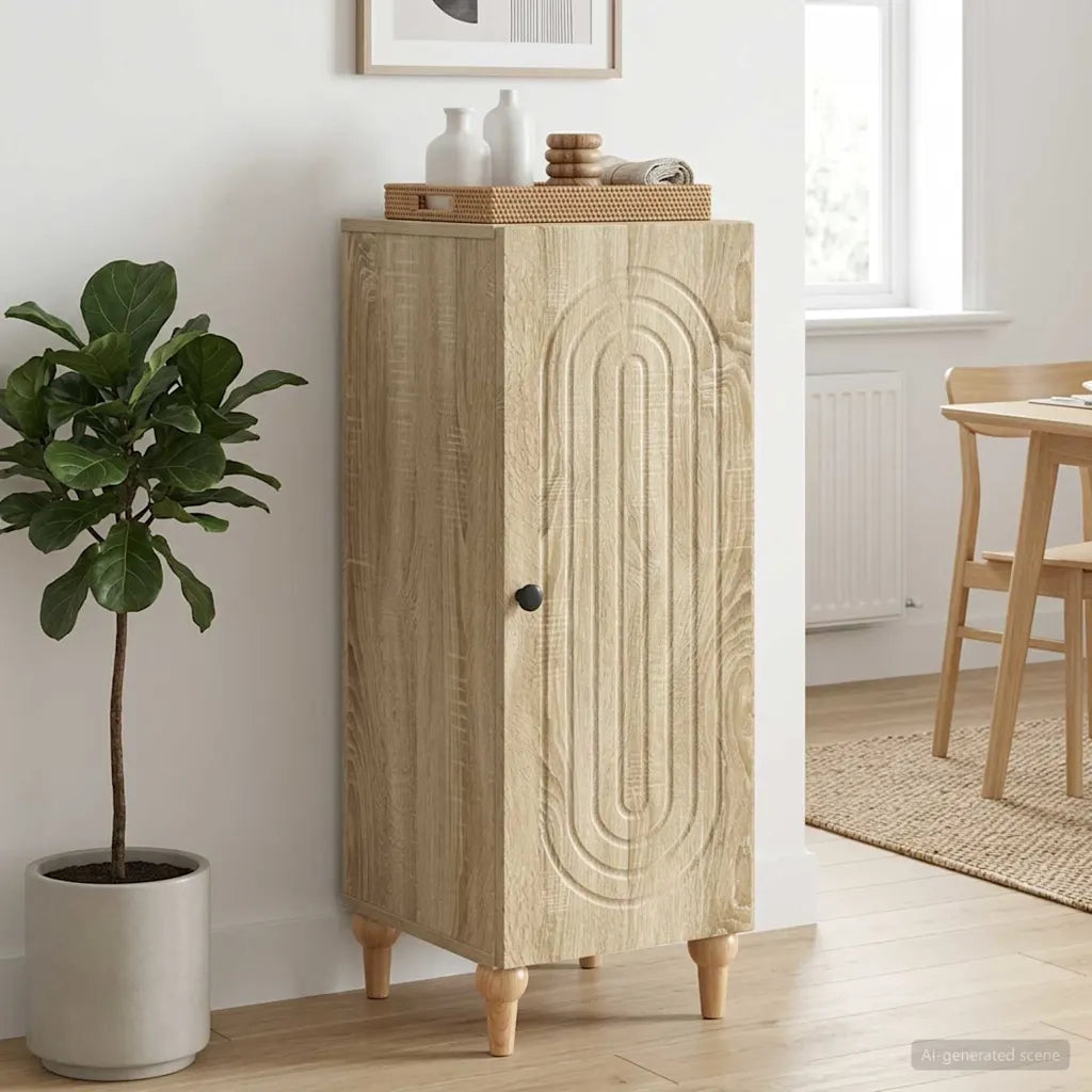 Credenza Rovere Sonoma 33 x 34,5 x 90 cm Legno ingegnerizzato 894137