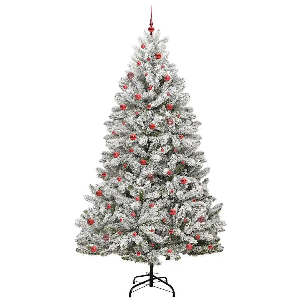 Albero di Natale | Decorazioni natalizie artificiale con 300 LED Verde e Bianco 270 cm