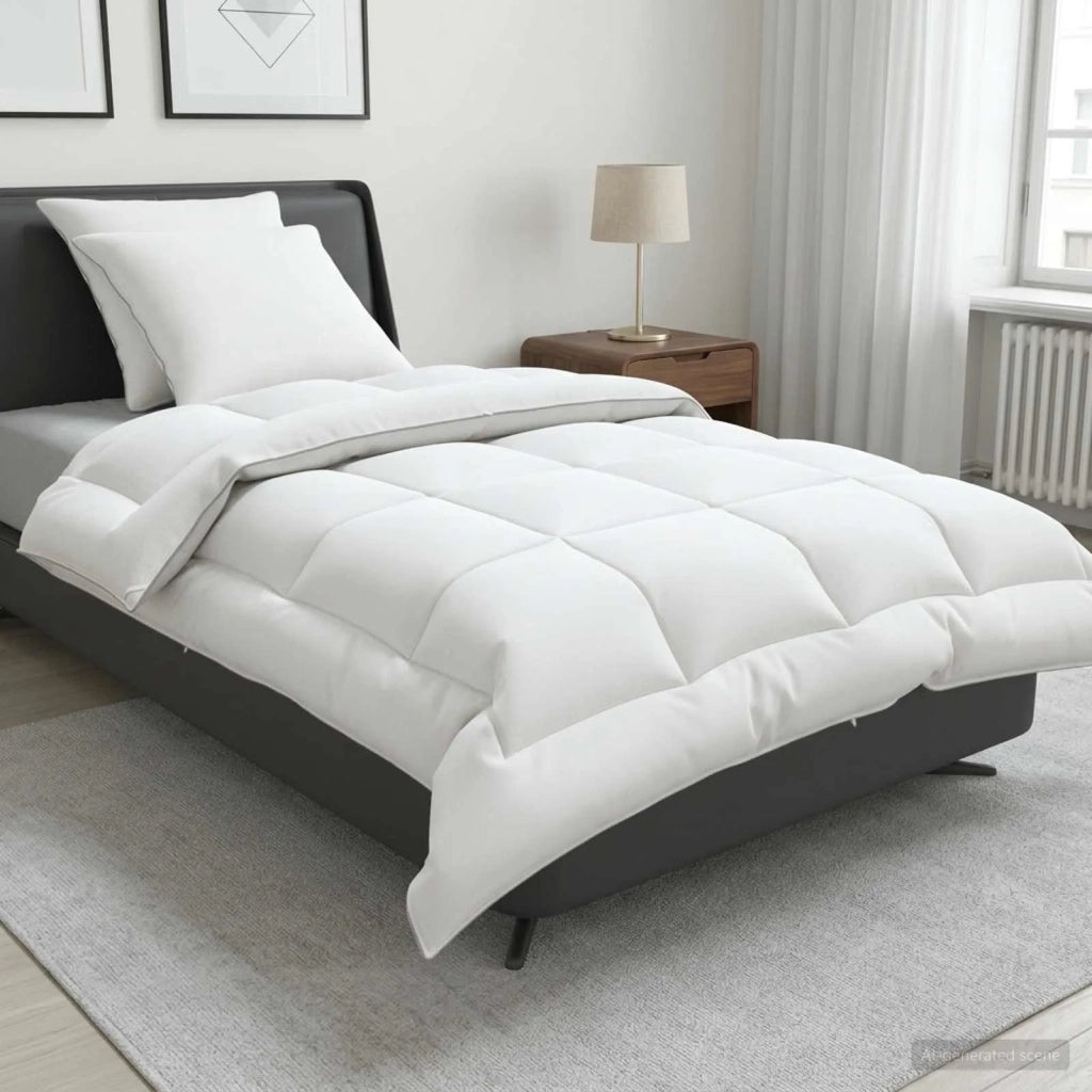 Set di piumone e cuscini 3 pcs 135 x 220 cm 4 stagioni 300 GSM 3441784