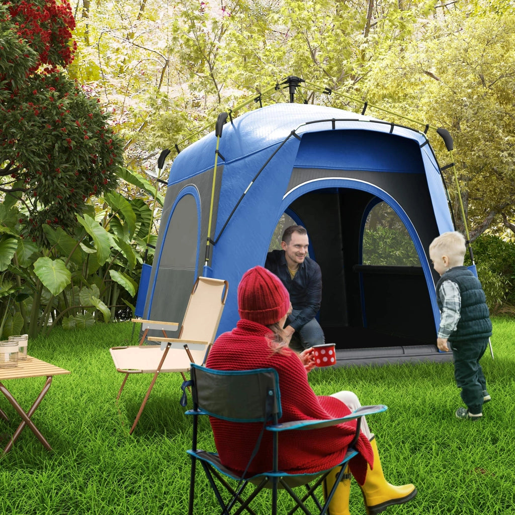Tenda da campeggio pop up ¨C zephmum ¨C blu grigio