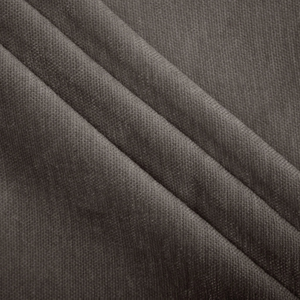 Divano modulare a U 4 posti in ciniglia marrone; 330x143x88 cm
