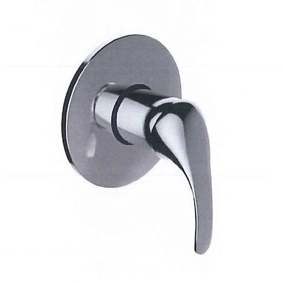 Rubinetto miscelatore doccia incasso eva cromato d 35 mm