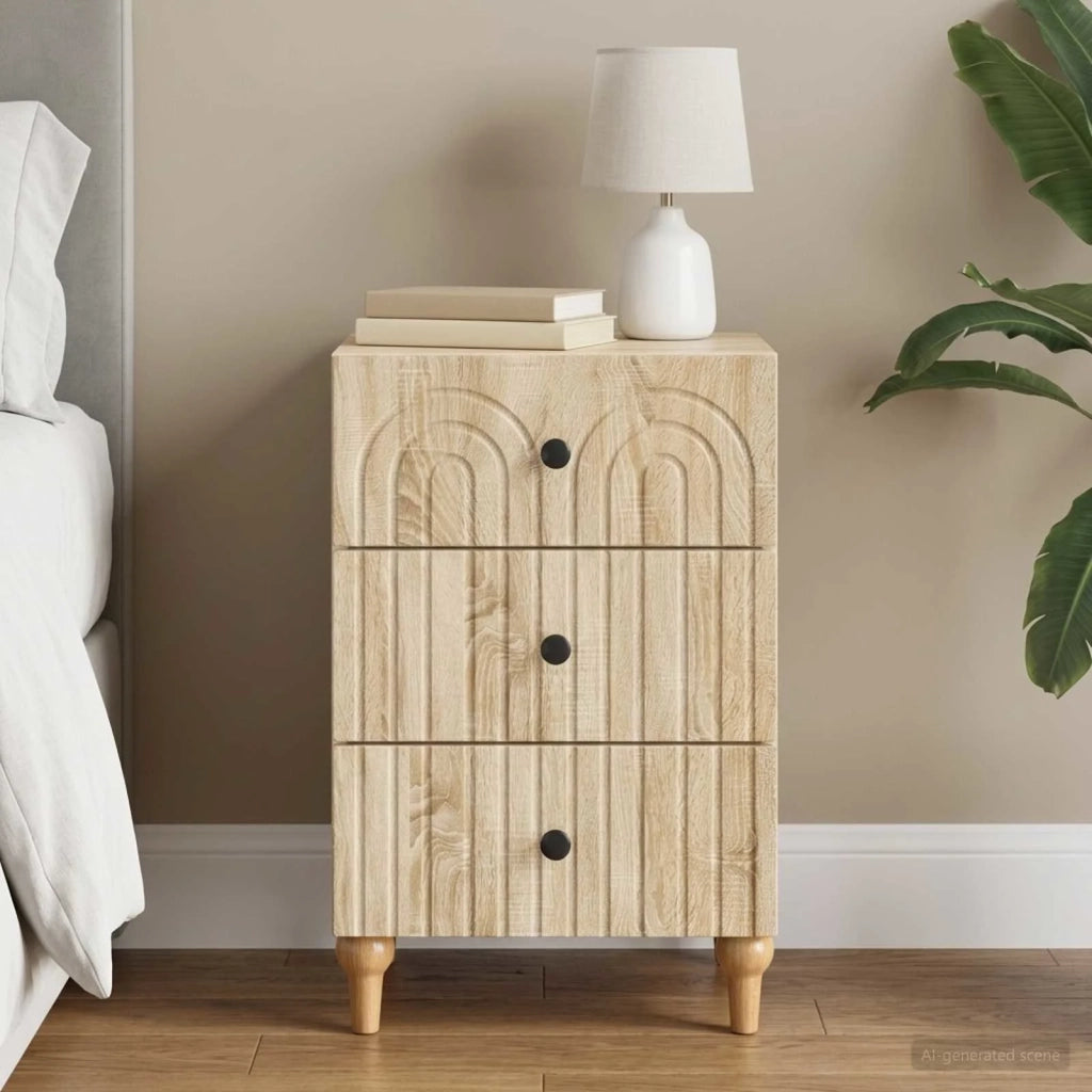 Armadio da Notte con cassetto Rovere Sonoma 43x 41 x 66,5 cm 894097