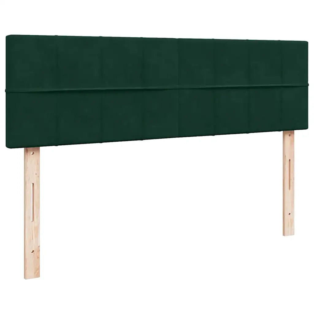 Struttura Letto Pouf con Materasso 140x200 cm in Velluto
