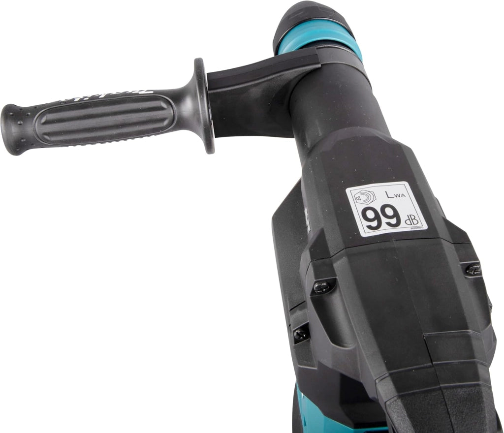 Makita HM001GM201 - Martello a batteria 40 V max. / 4,0 Ah, 2 batterie + caricatore in valigetta con adattatore radio AWS WUT01