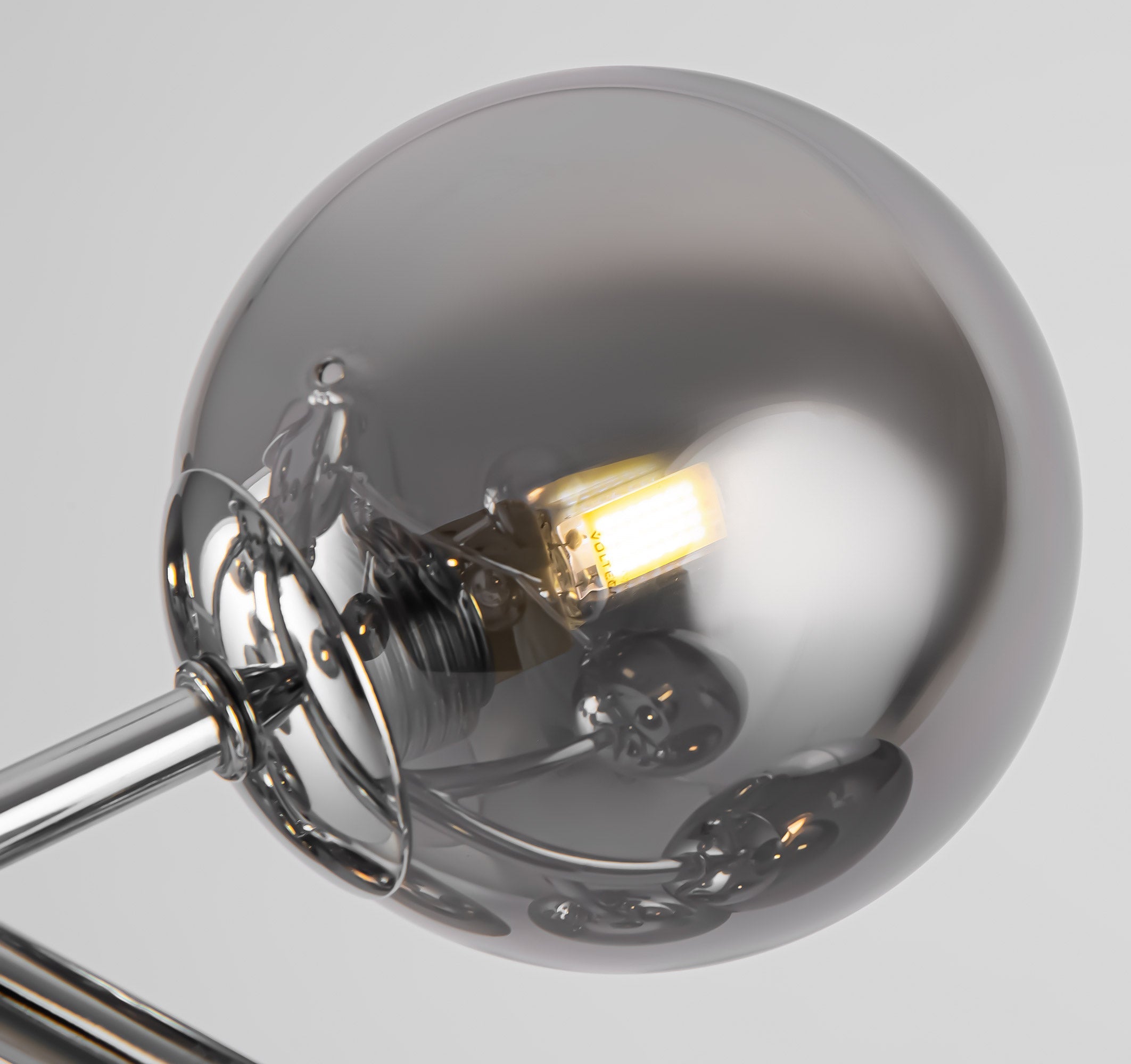 Plafoniera Modern in Metallo Dallas Cromo