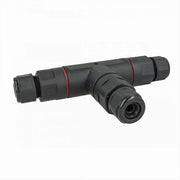 Trade Shop - Connettore Di Giunzione Forma T Impermeabile Ip68 Collegamento 3 Posti Cavo Cn-t -