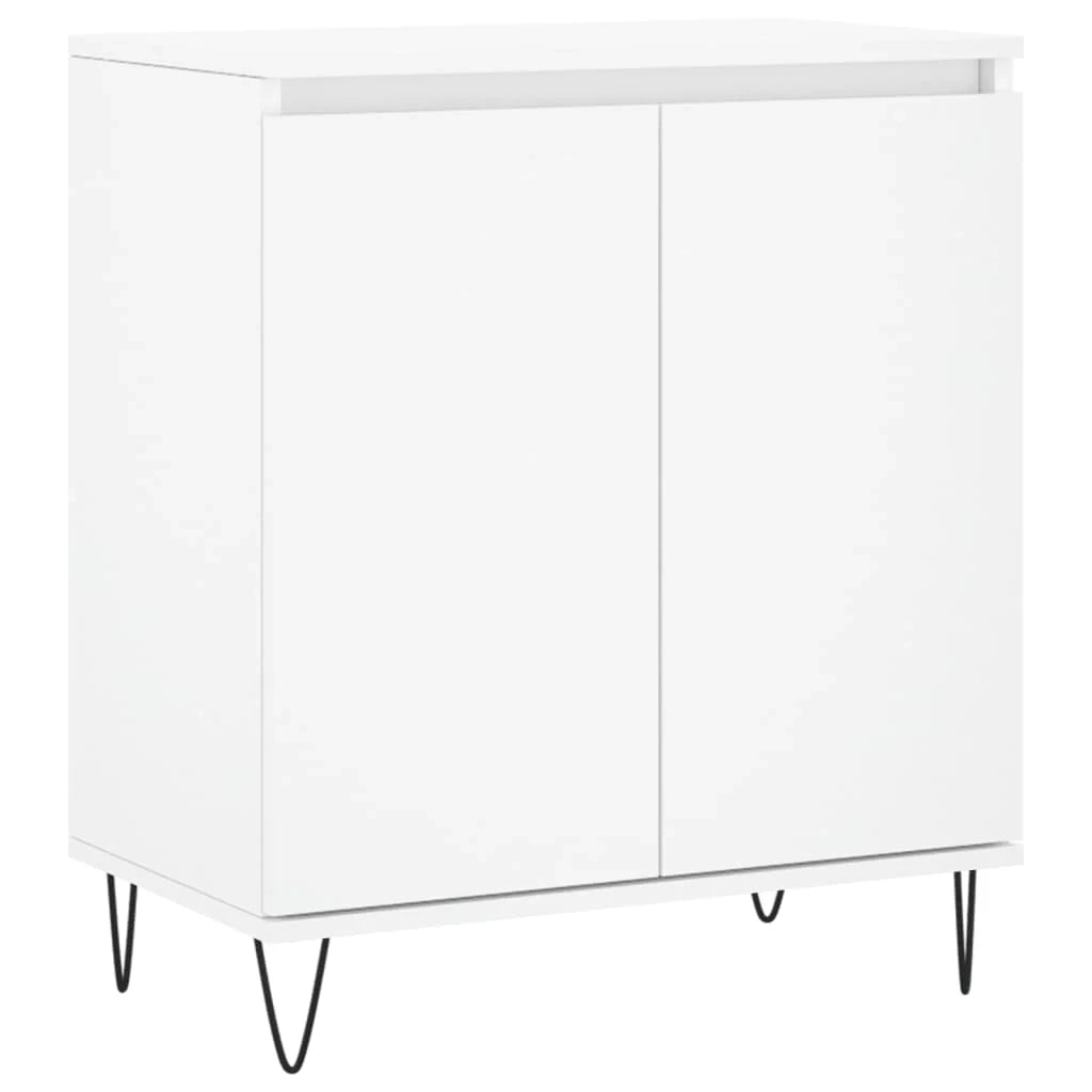 Buffet credenza cassettiera armadio mobile contenitore organizer per cucina soggiorno salotto 60 x 35 x 70 cm legno ingegnerizzato bianco 02_0030361