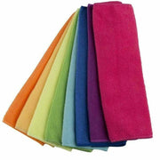 Trade Shop - 24 Panni Microfibra 30 X 30 Cm Panno Pulizia Multiuso Lavaggio Auto Asciugamano -