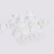Set di ingranaggi in plastica 19 pezzi - Accessori per modellismo - Adatto per auto/robot - Facile da utilizzare - Modulo 0,5, diametro 4-5mm - Set di ingranaggi