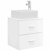 Mobile Lavabo | Armadio Lavabo da Parete Bianco 49,5 x 41 x 63 cm