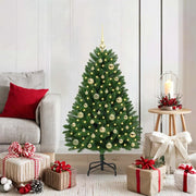 Albero di Natale artificiale Verde 120 cm PVC e Metallo