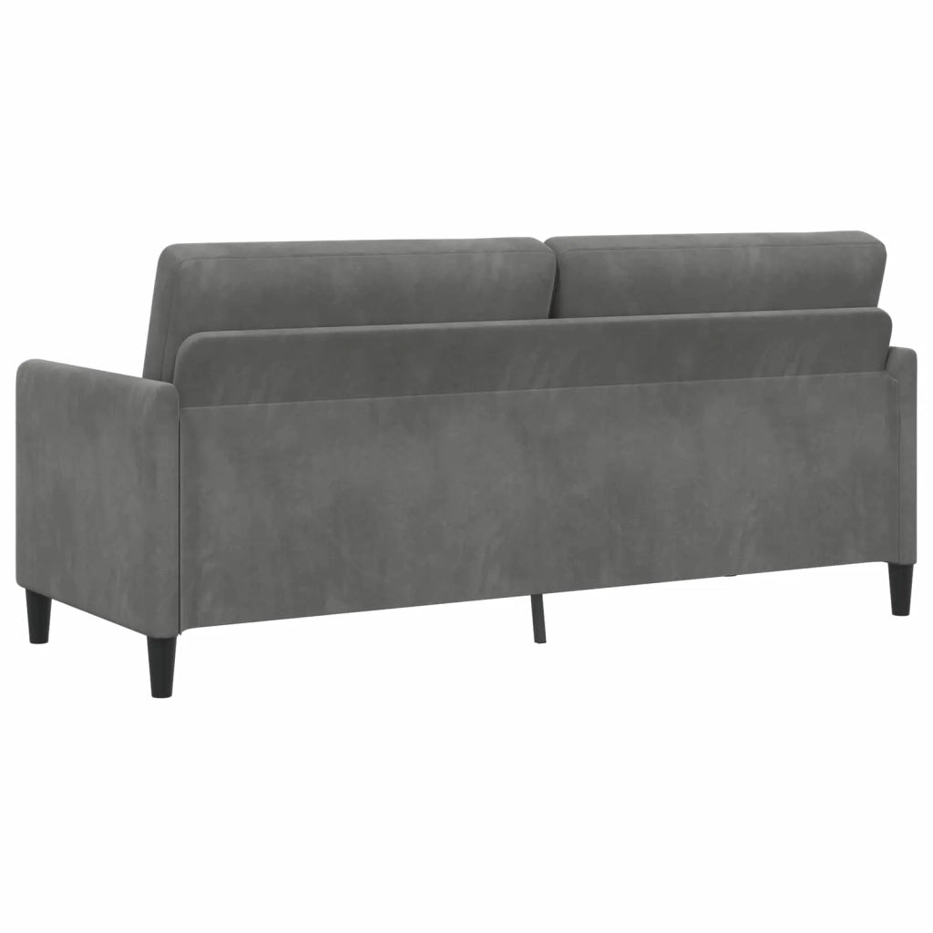 Divano con Storage Grigio Scuro 192 x 78 x 87 cm Poliestere 42036990