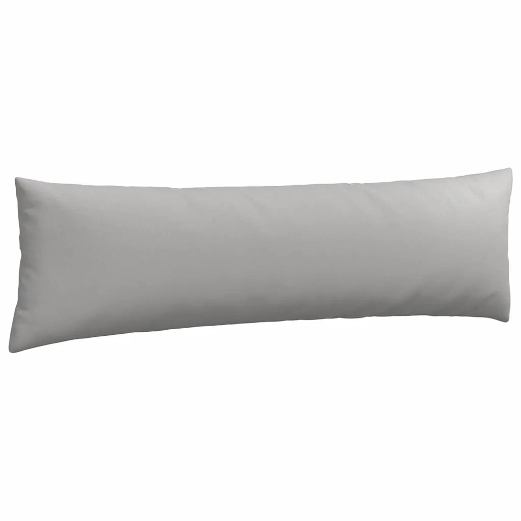 Cuscini da Divano 2 pcs Grigio Nuvola 145 x 40 cm Tessuto
