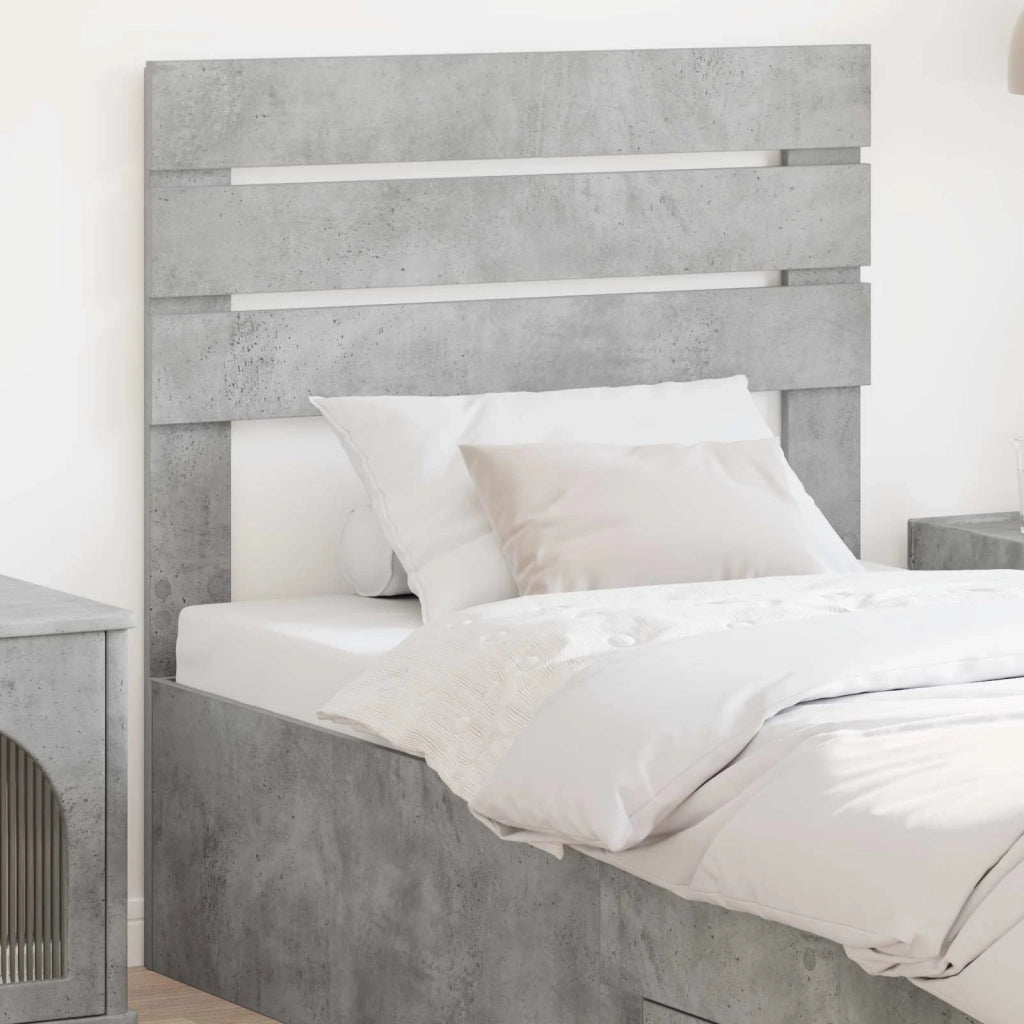 Testiera Grigio cemento Legno ingegnerizzato 888232