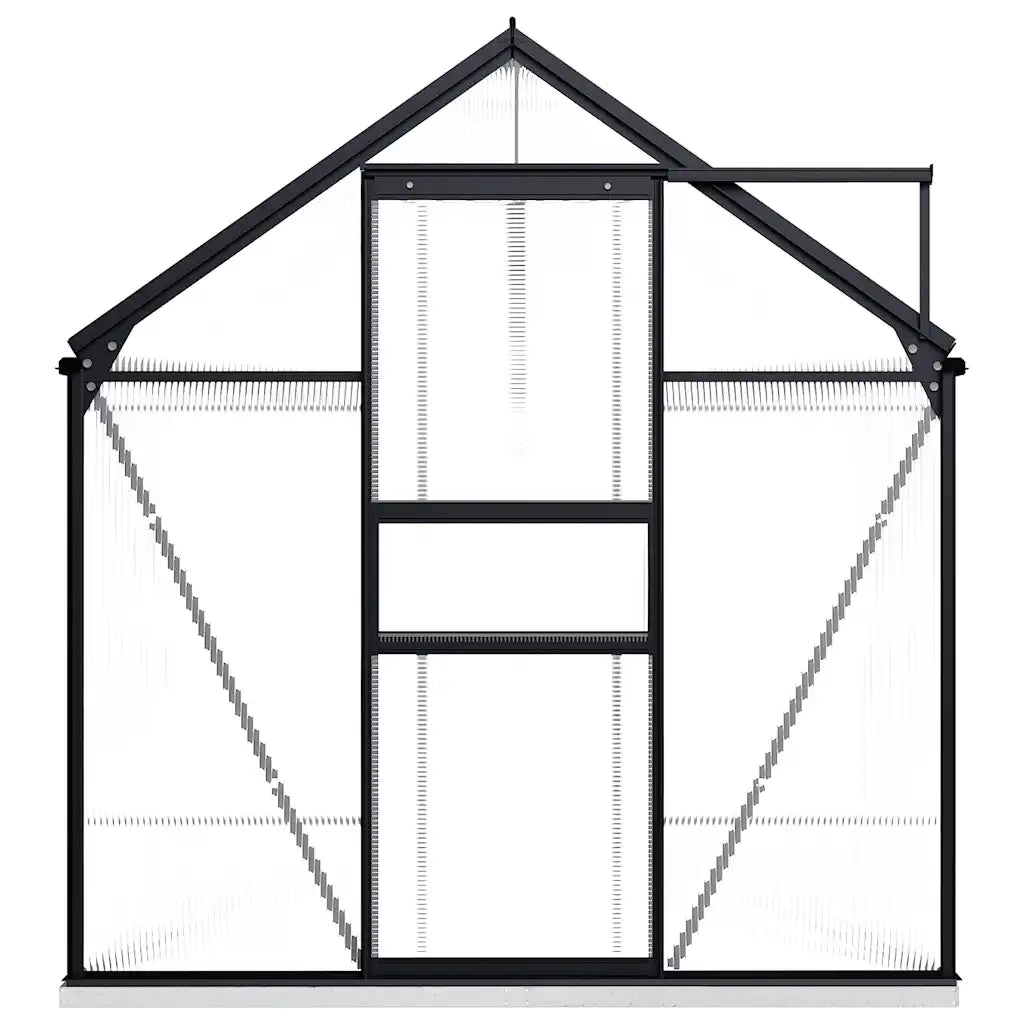Serra con Telaio Base in Alluminio Antracite 7,03 mÂ² cod mxl 52268