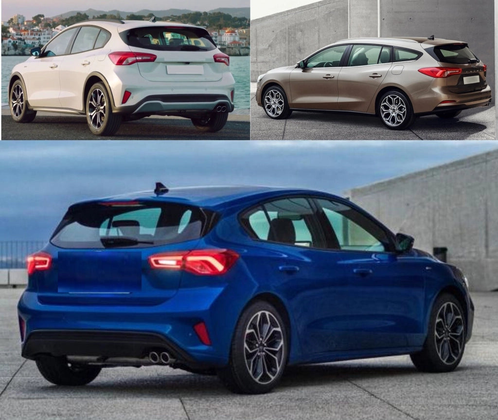Tappeti in Gomma per Ford Focus IV 5 Porte Turnier e Active dal 2018-, Focus Hybrid dal 2020-