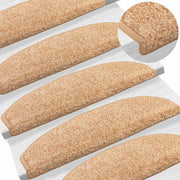 Tappetini per scale autoadesivi 15 pz | Gradini per Scale Oro 80 x 24,5 x 3,5 cm