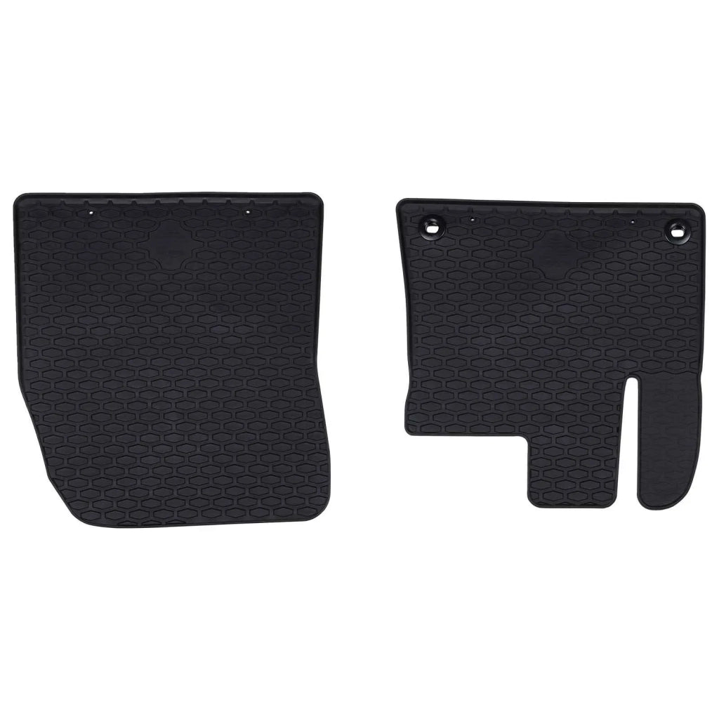 Tappetino per Auto 2 pz Nero Gomma CFW4704741