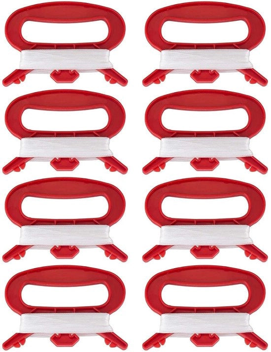 Fila di Volo 100m - Corda da Drago - Rullo di Cavo - Tavola di Avvolgimento 10cm - Leggero - Corda in Nylon Duraturo - Linea di Volo