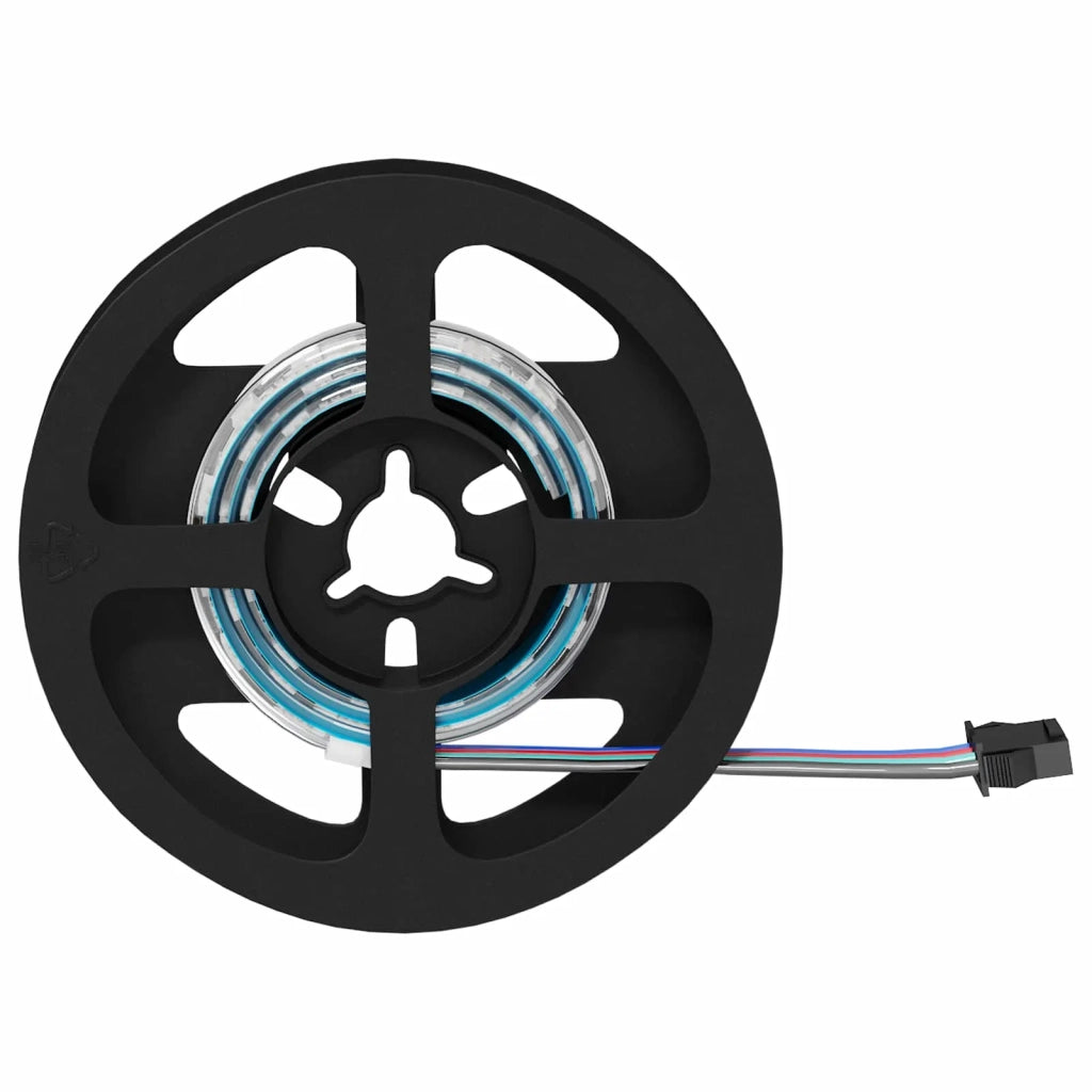 Striscia LED 2 pz Nero e trasparente 450 mm Rame e plastica CFW4228044