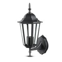 Lampada murale E27 Matt Black Up