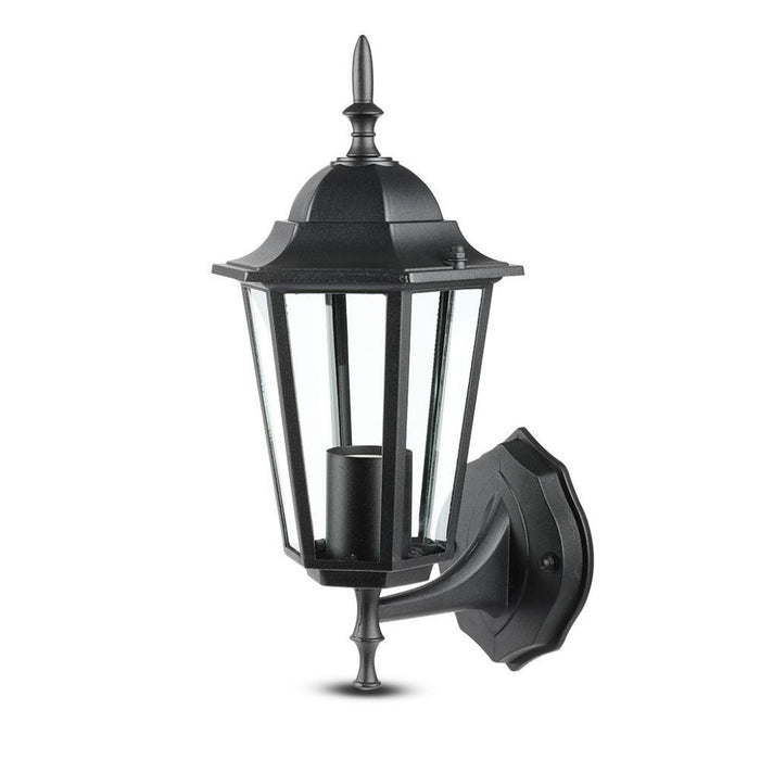 Lampada murale E27 Matt Black Up