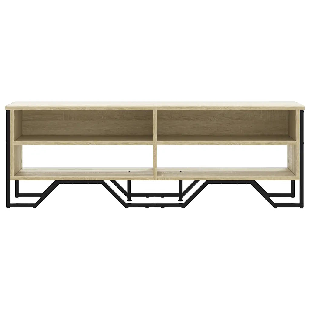 Mobile TV Rovere Sonoma 122x34x41 cm in Legno Multistrato