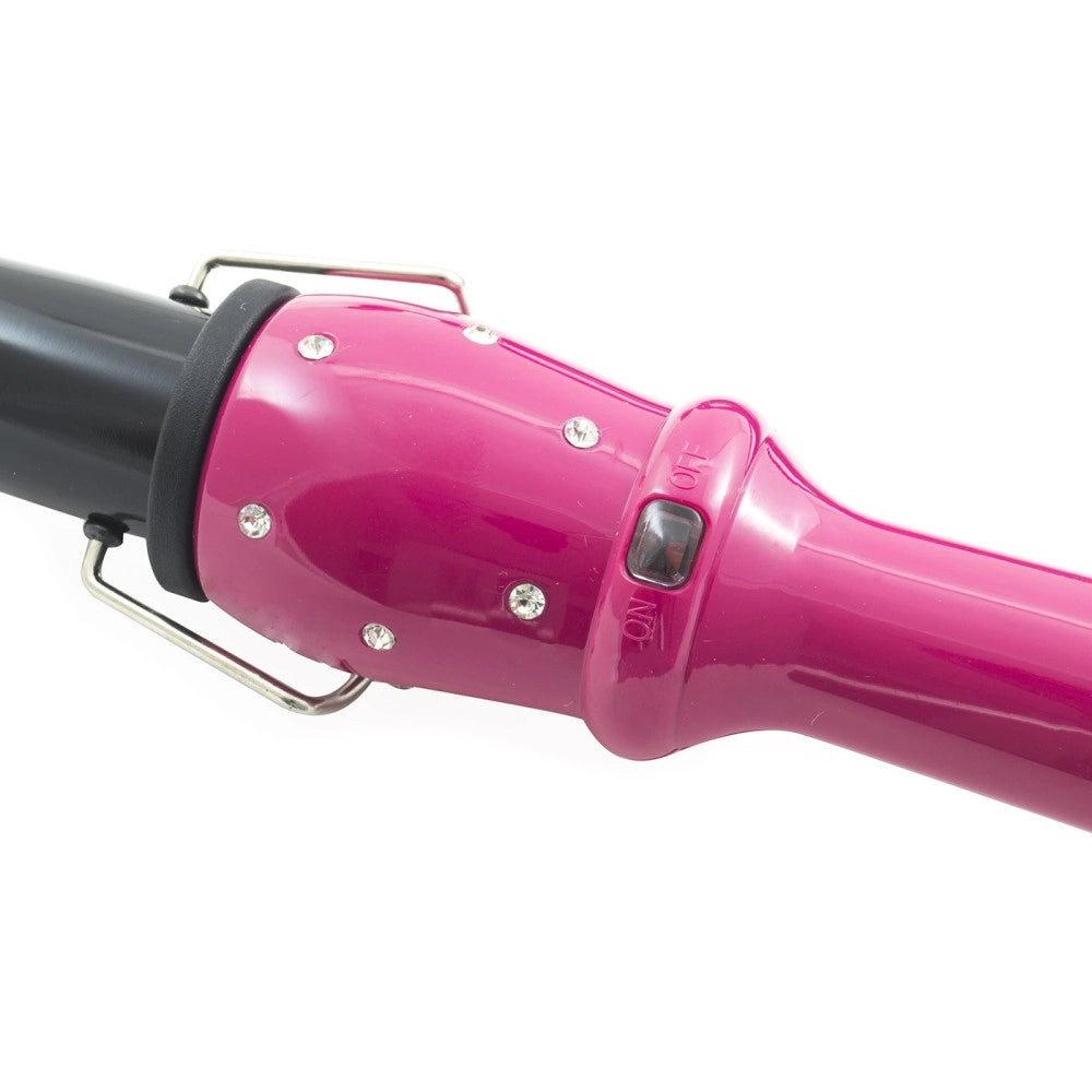 Trade Shop - Ferro Conico Piastra Arricciacapelli Professionale Per Capelli Ricci Arriccia -
