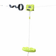 Teleferica da giardino per bambini, 30m, verde