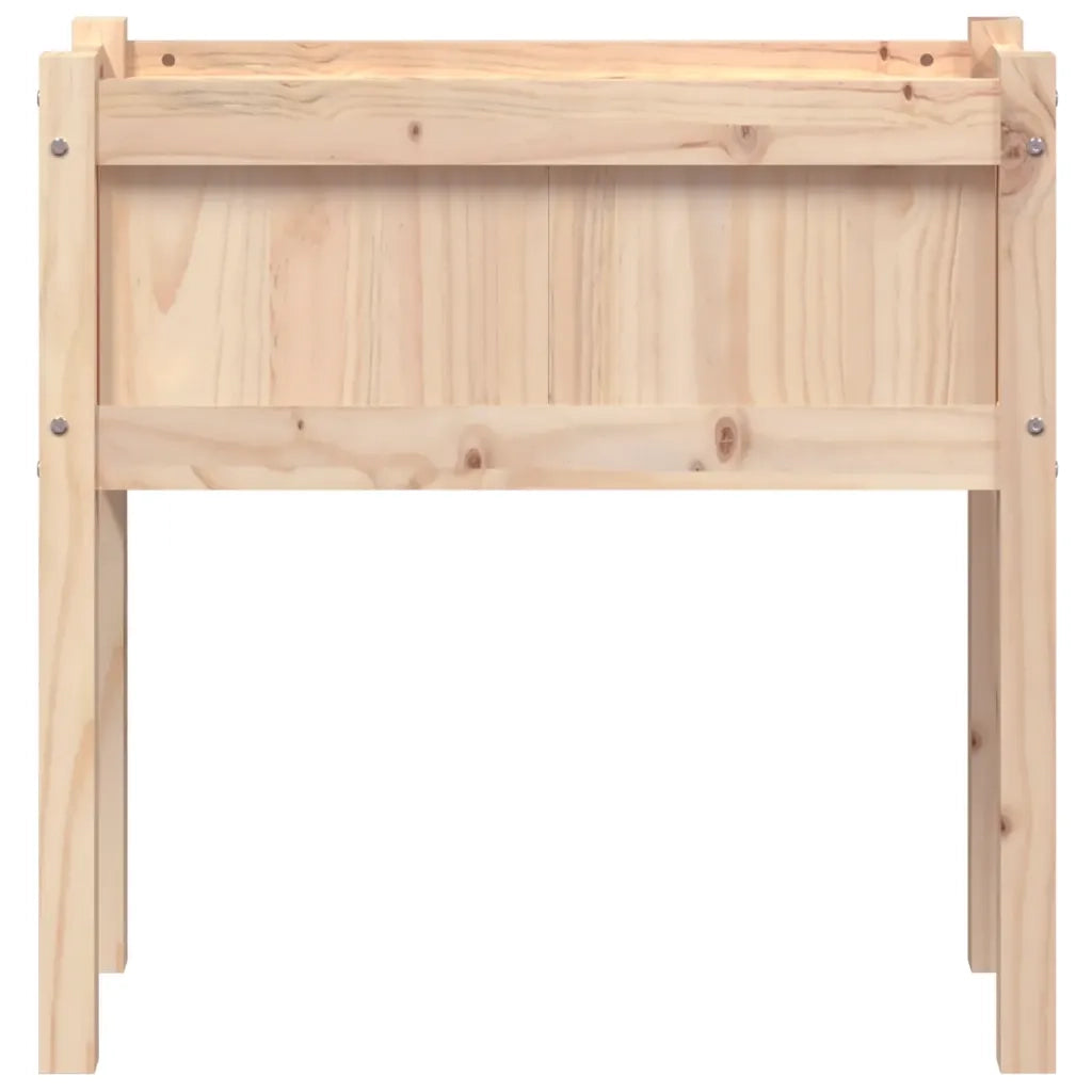 Fioriera da Giardino con Gambe 70x31x70 cm Legno Massello Pino 837554