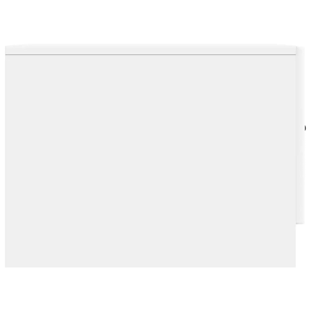 Tavolino da salotto Bianco 49 x 50 x 37 cm Legno ingegnerizzato 895885