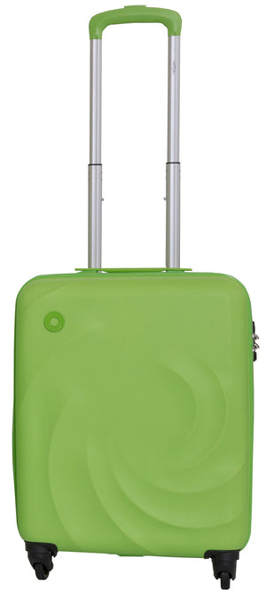 Trolley Valigia Bagaglio a Mano Rigida in ABS 4 Ruote TSA Ravizzoni Estasi Verde