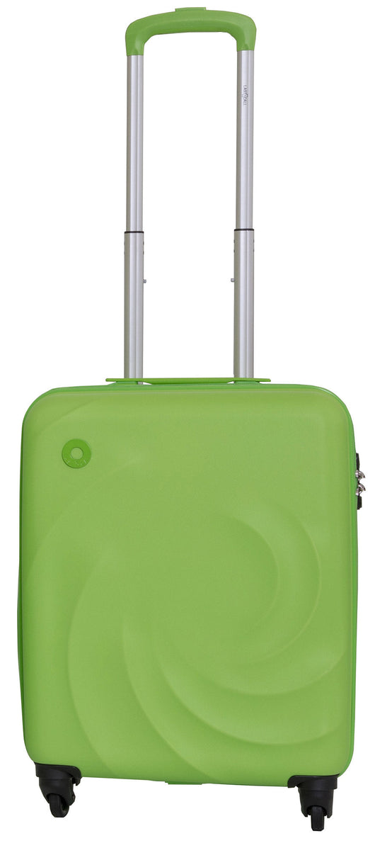 Trolley Valigia Bagaglio a Mano Rigida in ABS 4 Ruote TSA Ravizzoni Estasi Verde