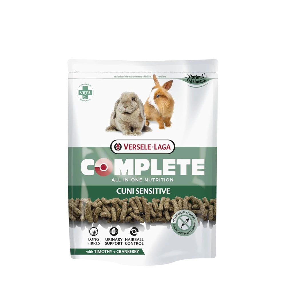 Versele-Laga Complete Cuni Sensitive | 2 x 500 g | Mangime completo per conigli