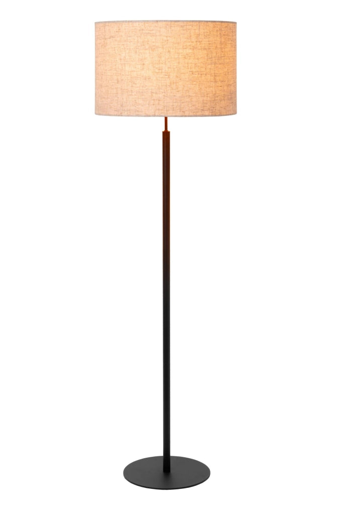 Lampada da terra MAYA japandi 1xE27 beige nero Lucide