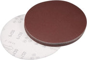 Set di dischi abrasivi in alluminio ossido di 200 mm - 15 pezzi - Antistatico - Duraturo - Affilato e resistente all'usura - Schiuma abrasiva
