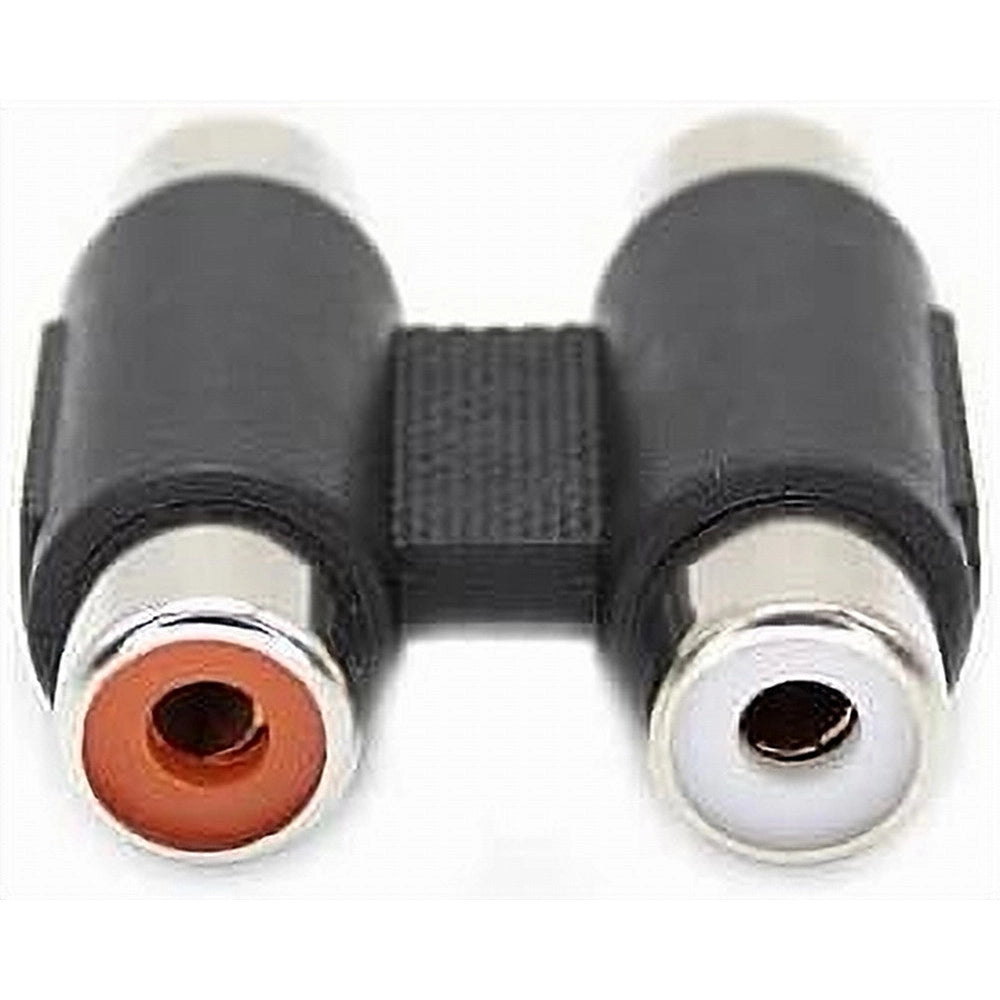 Trade Shop - Connettore Adattatore Accoppiatore Audio Stereo 2 X Rca A 2 X Rca Femmina C-048 -