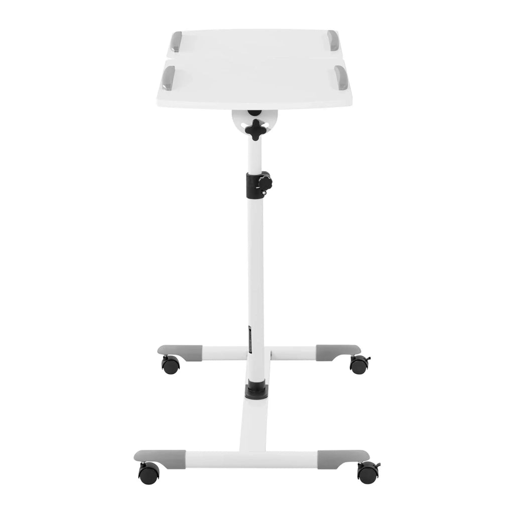 Tavolo per laptop scrivania regolabile in altezza tavolo mobile su rotelle 43 x 91 cm altezza: 70 - 110 cm 14_0005975