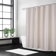Doccia con tenda in stile hotel - tessuto pesante - 180x210 cm - avorio