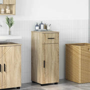 Mobile da Bagno con cassetto Rovere Sonoma 30 x 35 x 80 cm