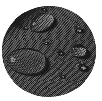 AIO FACTORY Letto per cani 75x50 cm personalizzato impermeabile nero